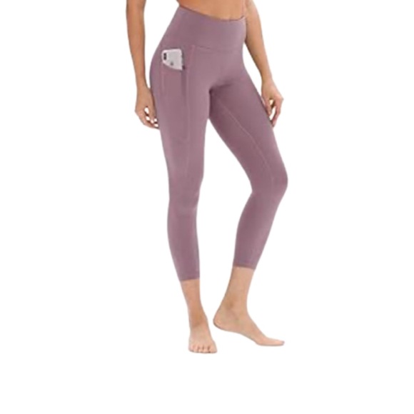 Icyzone Pants - Icyzone Lavender High Waist Leggings S
